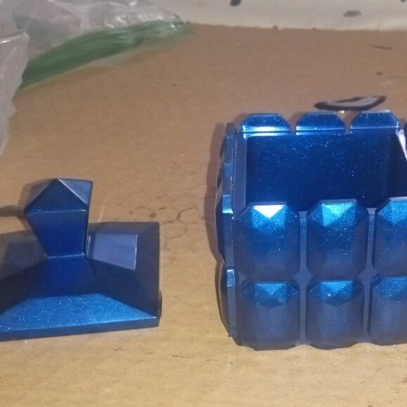 Handmade Blue Trinket Box - Picture 6 of 7